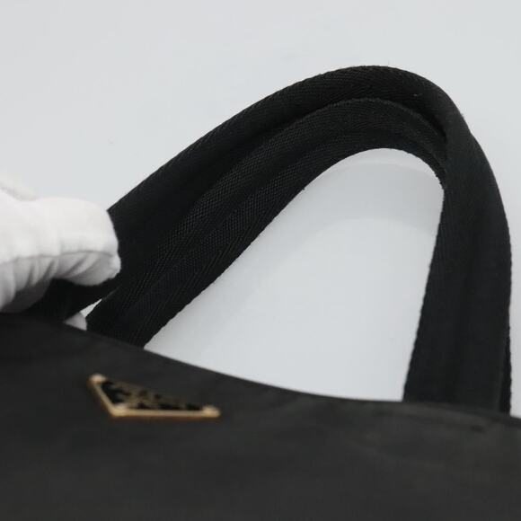 PRADA Hand Bag Nylon Black - Picture 8 of 9